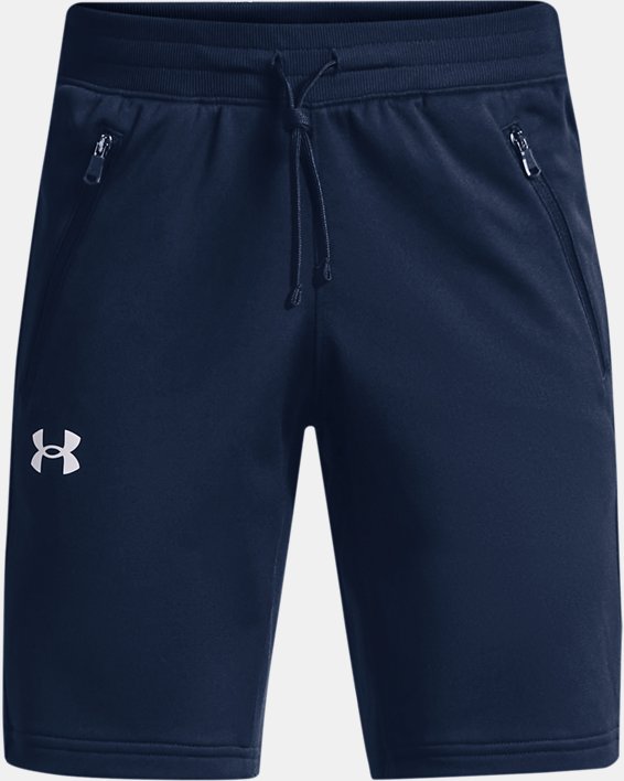 Boys' UA Pennant Shorts, Navy, pdpMainDesktop image number 0